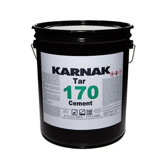 #170 Asbestos Free Tar Cement - 5 Gallon Pail