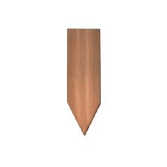 18" #1 Grade Western Red Cedar Fancy Cut Diamond