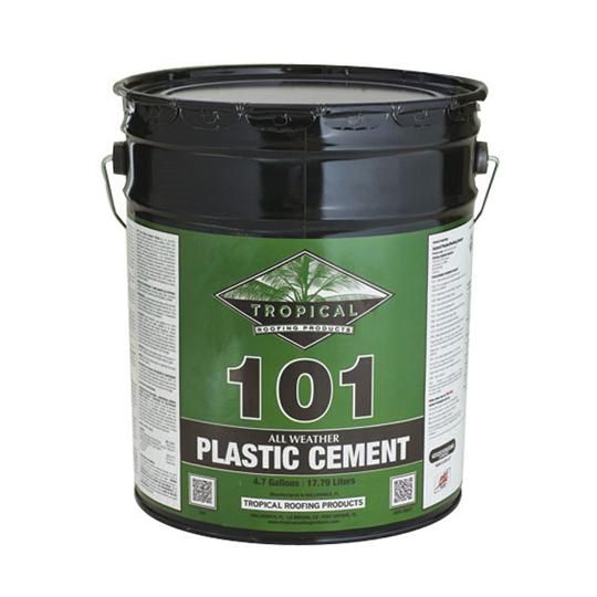 101 All Weather Plastic Cement - 5 Gallon Pail