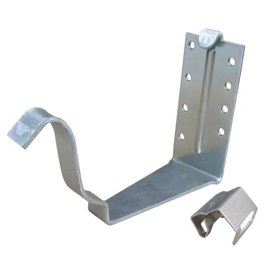 5" 40K Galvanized Steel Fascia Hanger with Snap Strap