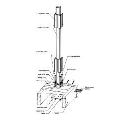 Stair Post Support Kit for Wood