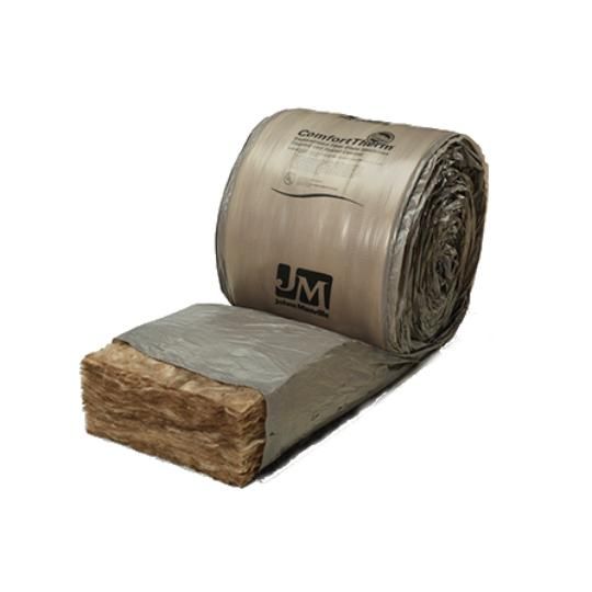 ComfortTherm&reg; Poly-Wrapped Fiberglass Roll Insulation