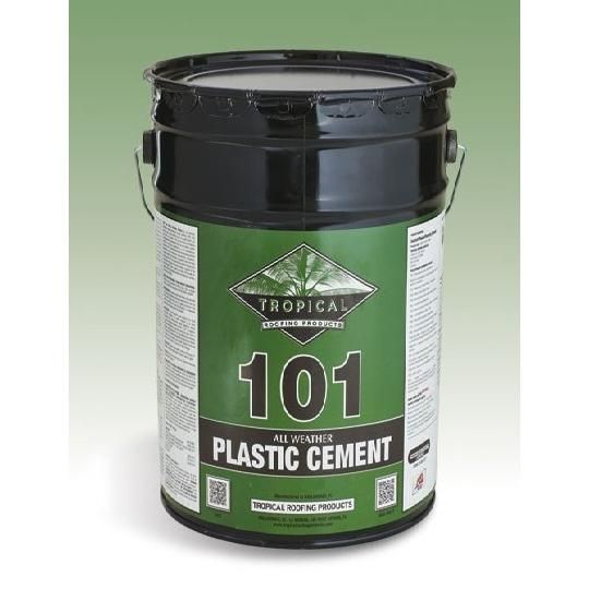 101 All Weather Plastic Cement - 3 Gallon Pail