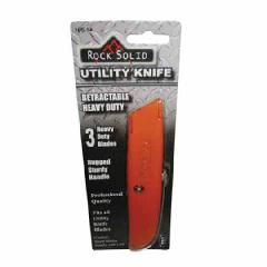 Retractable Utility Knife Retail Carded