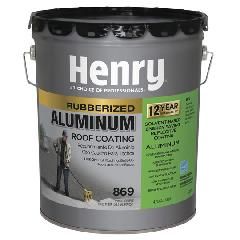 869 Rubberized Aluminum Roof Coating - 5 Gallon Pail