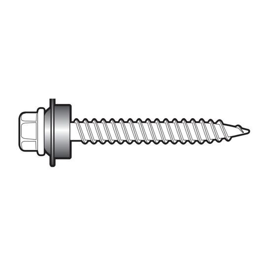 #10 x 2" Silver Sentri Screws