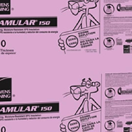 1-1/2" x 4' x 8' FOAMULAR&reg; 150 Scoreboard (SB) Extruded Polystyrene (XPS) Rigid Foam Insulation