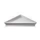 19-1/2" x 47-1/2" Combination Peaked Cap Pediment