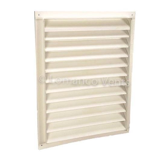 18" x 24" 200-Series Square Recess Mount Gable Louver