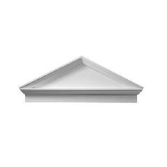 54" Combination Peaked Cap Pediment