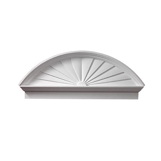 54" Combination Sunburst Pediment