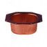 3" K-Style Oval Copper Wide Flange Pop Rivet Outlet