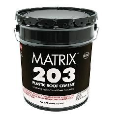 Matrix&trade; 203 Plastic Roof Cement