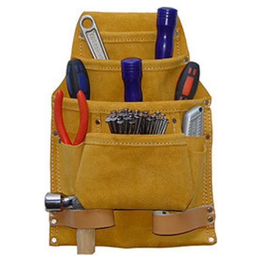 8 Pocket Carpenter's Nail and Tool Bag