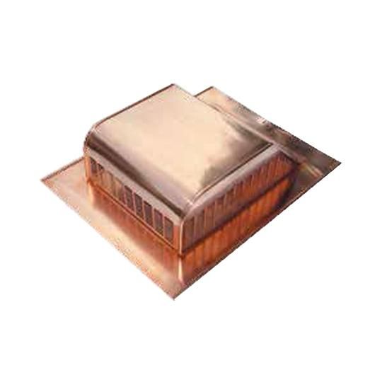 Model 750 Copper Slant Back Static Roof Louver