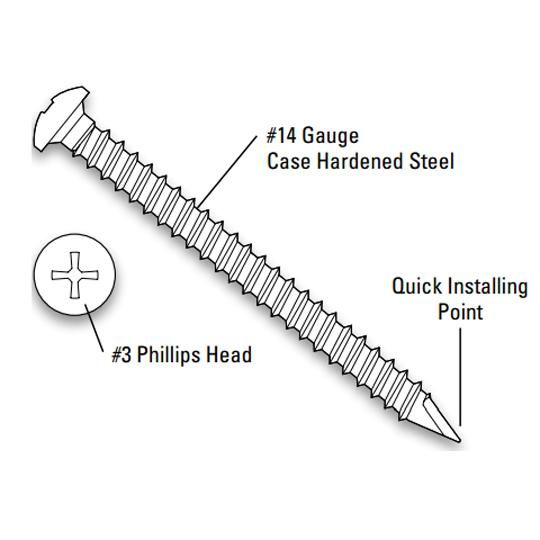 #14 UltraGard AP Fasteners