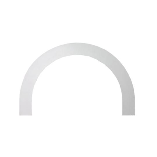 60" 4F Half-Round Arch Trim Flat