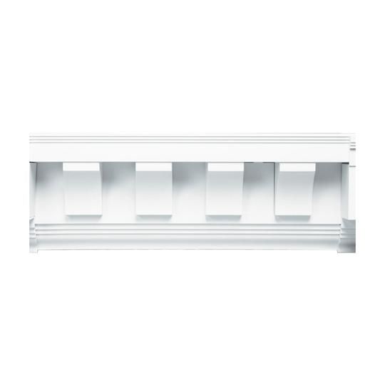 Exterior Scalloped Tooth Dentil Trim