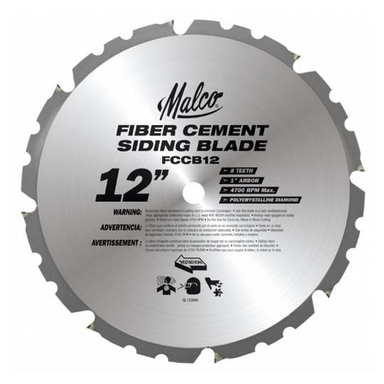 12" Fiber Cement Circular Saw Blade