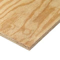 1/2" x 4' x 8' 4-Ply CDX Plywood