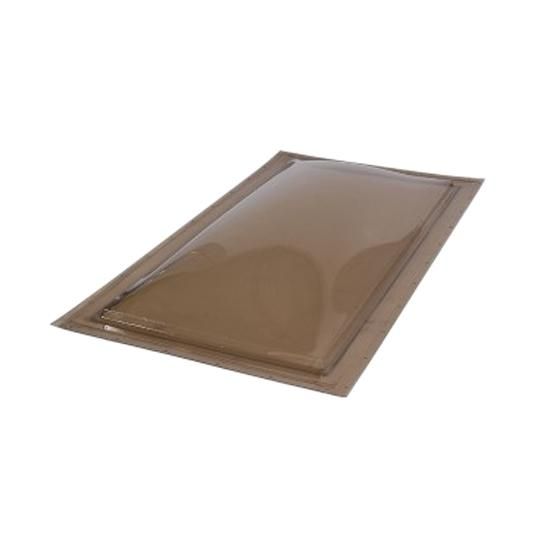 22.5" x 22.5" Self Flashing Skylight with Bronze Frame & Clear Dome