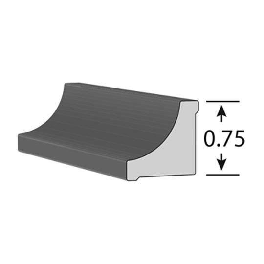 3/4" x 3/4" x 16' Cove/Scotia Moulding