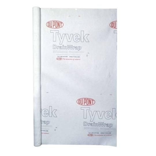 9' x 125' Tyvek&reg; DrainWrap