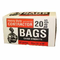 Contractor Trash Bags - 20 per Box