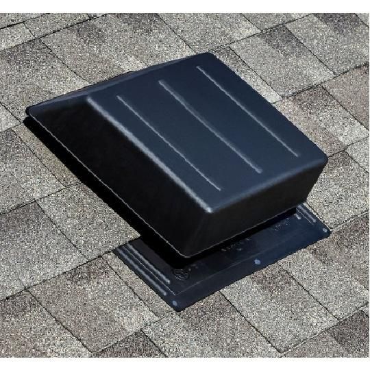 MasterFlow&reg; Slant-Back Plastic IR65 Roof Louver