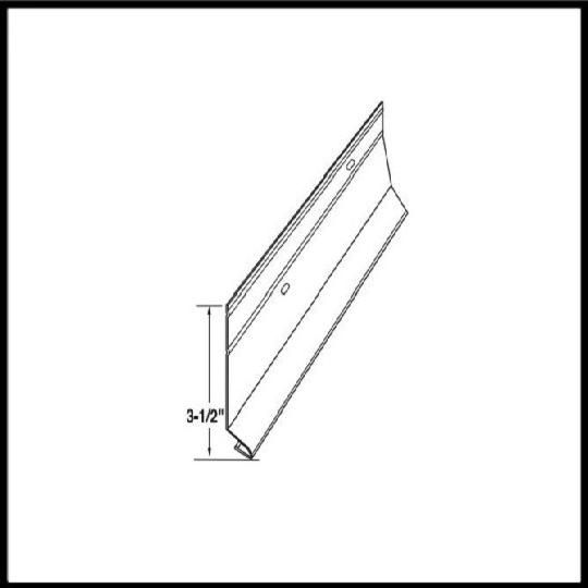 3-1/2" x 10' Galvanized Steel Starter Strip