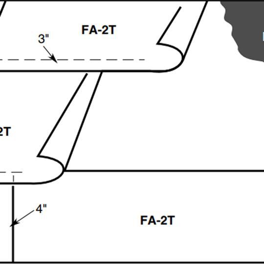 FA-2T CompaBase Torch - 1.5 SQ. Roll