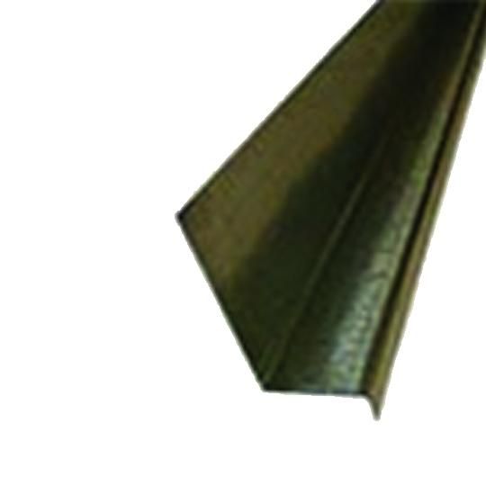 1/2" x 7/16" x 1" Galvanized Z Bar Flashing - 30 Gauge