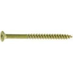 2" Gold Zinc Screws - Carton of 5,000