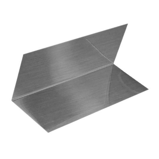 4" x 4" x 8" Aluminum Bent Step Flashing - Bundle of 100