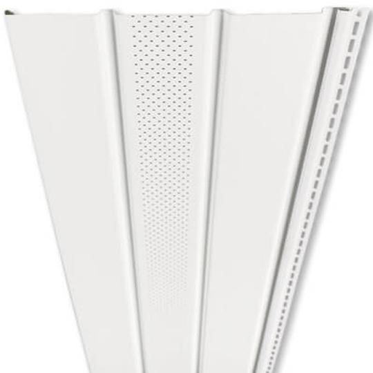 Universal Triple 4" Center Ventilated Vinyl Soffit Panel