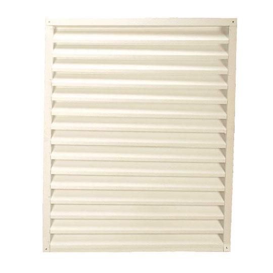 24" x 30" 150-Series Square Flush or Recess Mount Gable Louver