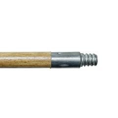 60" x 15/16" Wood Handle with Metal Thread