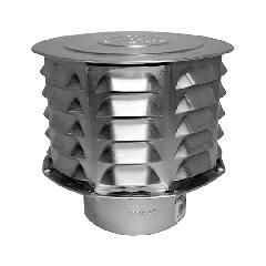 4" AmeriVent&reg; Model CW Aluminum Round Universal Cap for Type B Gas Vent