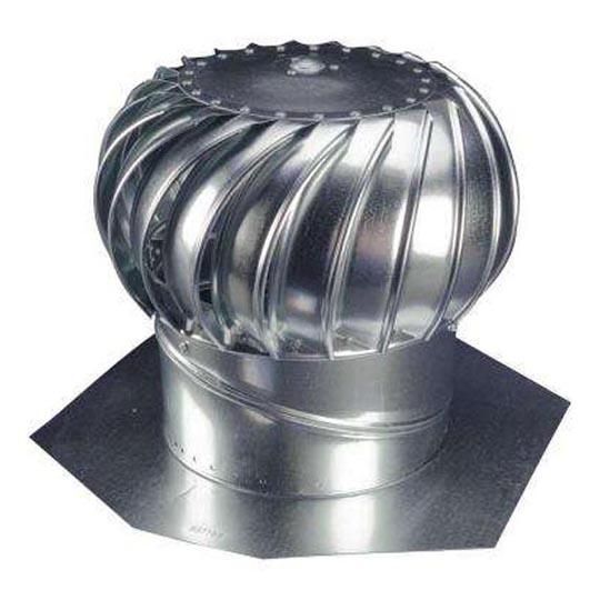 12" Whirlybird&reg; Galvanized Internally Braced Turbine Ventilator