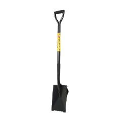 29" Steel Serrated Roofer's Spade with D-Handle