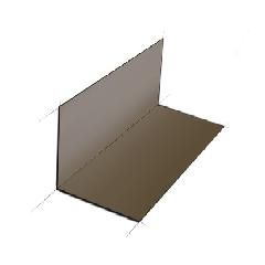 2-1/2" x 2-1/2" x 7" Pre-Bent Aluminum Step Flashing