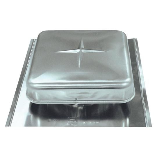 Airhawk&reg; Galvanized Square Static Vent