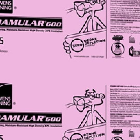 F (1" to 1-1/2") Tapered FOAMULAR&reg; 600 Extruded Polystyrene (XPS) Rigid Foam Insulation