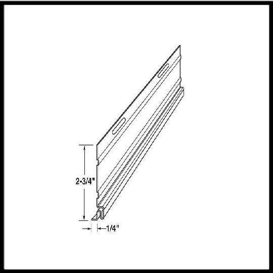 1/4" x 12-1/2' Vinyl Starter Strip