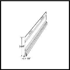 1/4" x 12-1/2' Vinyl Starter Strip