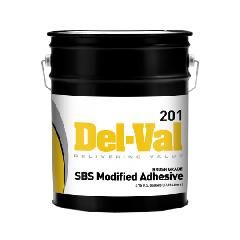 Del-Val Brush Grade SBS Modified Adhesive - 5 Gallon Pail