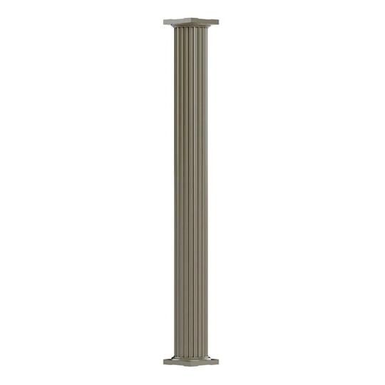 8" x 9' Round Column with Capital & Base