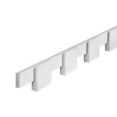 4-1/2" x 1-1/4" x 96-1/4" Dentil Molding