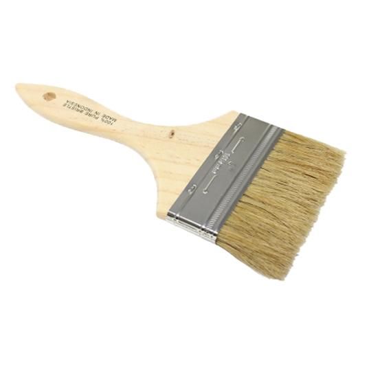 4" Paint/Chip Brush with White China Bristle