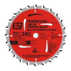 7-1/4" Carbide Tip 24-Tooth Premium Saw Blade